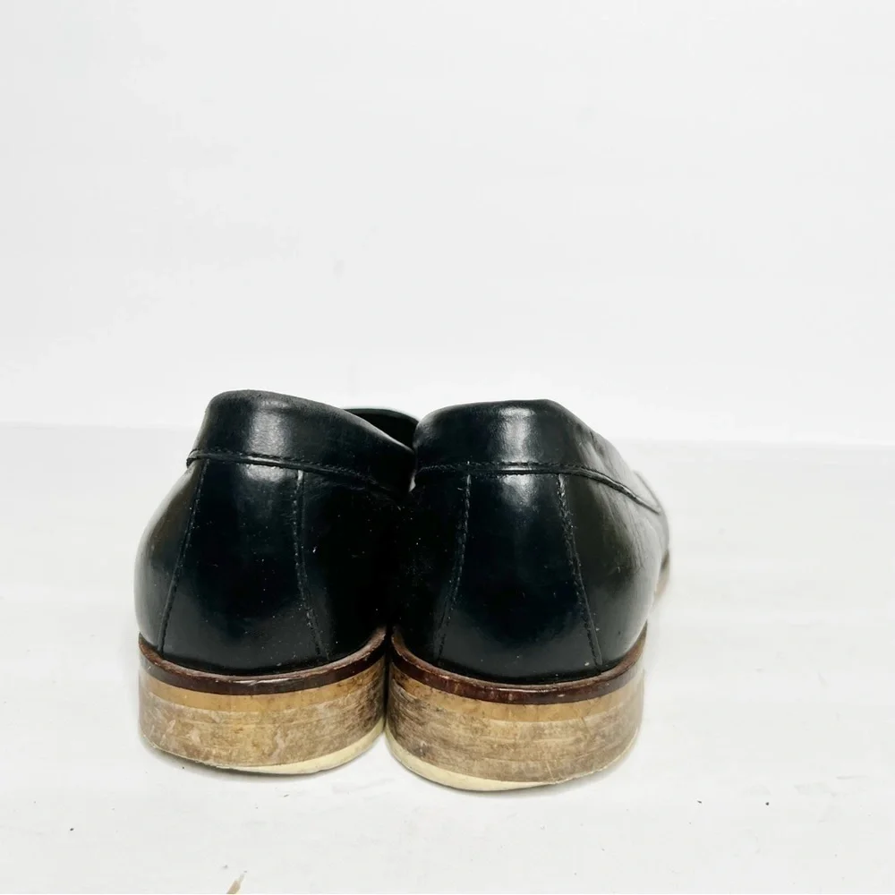 Everlane The Modern Loafer Black Leather Flats Size 8 Made in Italy Women’s